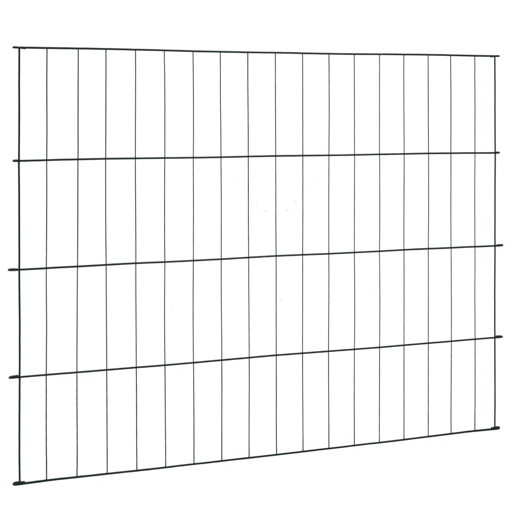 vidaXL Kit de clôture 115x79 cm vert