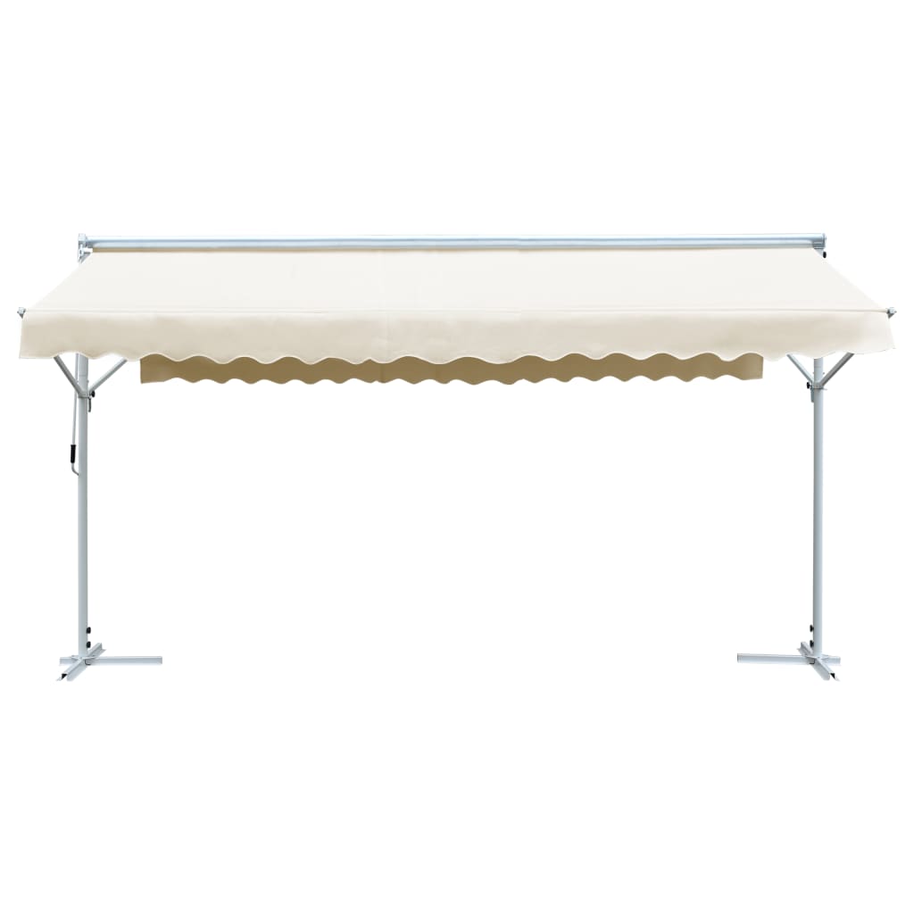Vidaxl Luifel détaché 600x300 cm crème