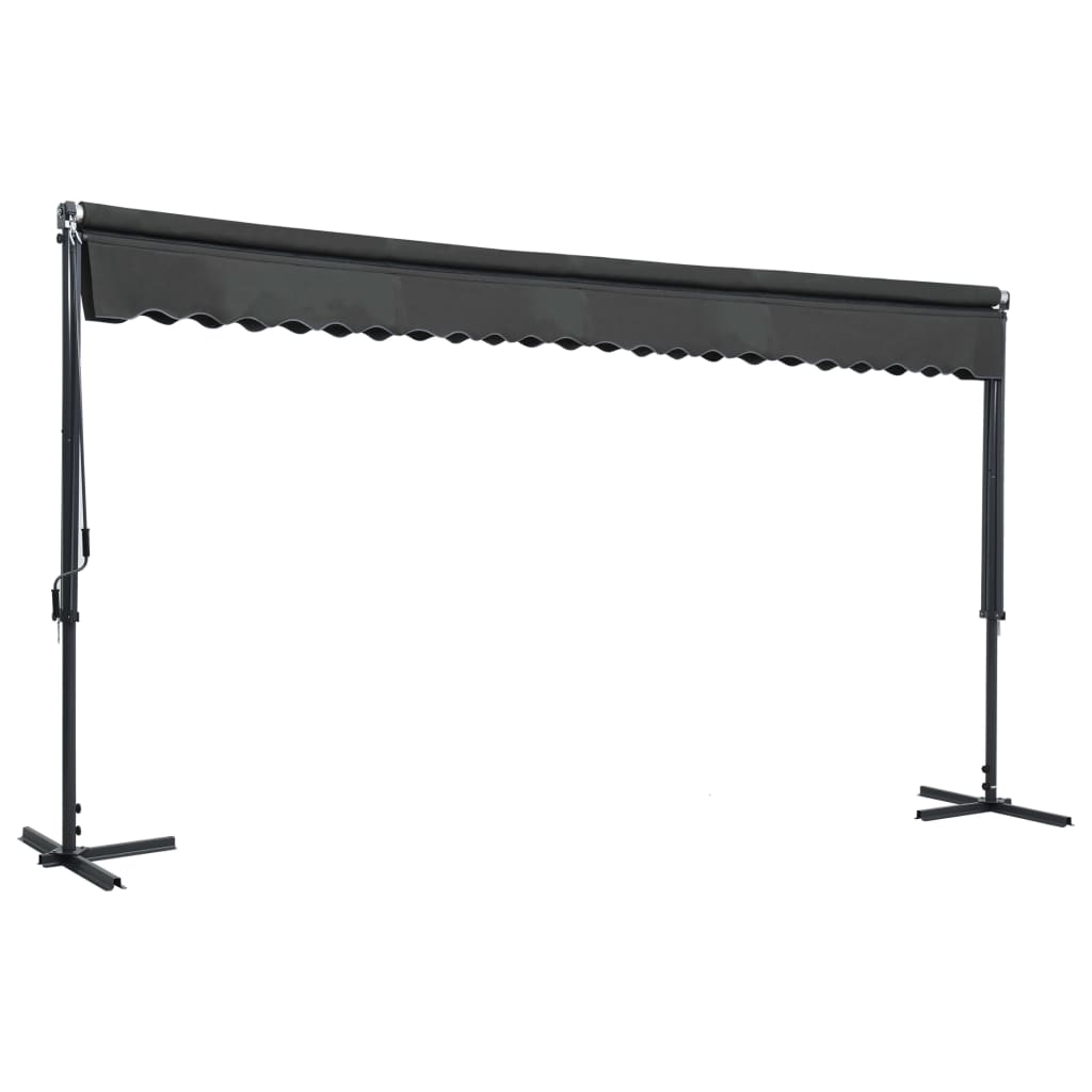 Vidaxl luifel détaché 500x300 cm anthracite