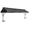 Vidaxl luifel détaché 600x300 cm anthracite
