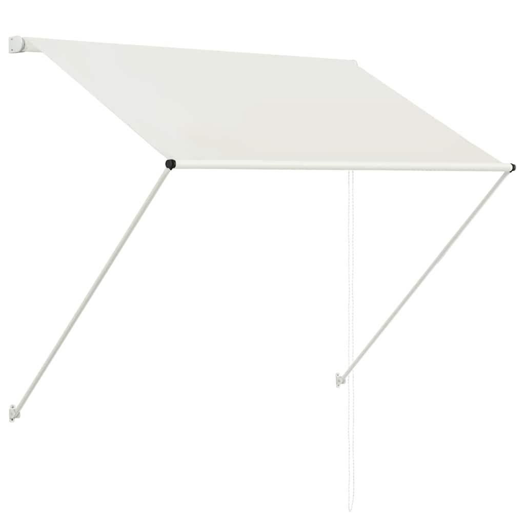 Vidaxl Luifel extensible 100x150 cm crème