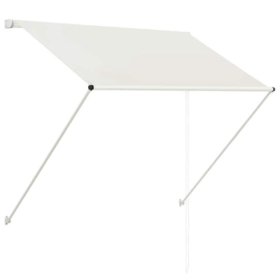 Vidaxl Luifel extensible 100x150 cm crème