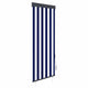 Vidaxl Rouleau aveugle pour l'extérieur de 60x250 cm bleu et blanc