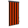 Vidaxl Rouleau aveugle pour l'extérieur de 80x250 cm orange et brun