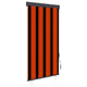 Vidaxl Rouleau aveugle pour l'extérieur de 80x250 cm orange et brun