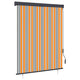 Vidaxxl store enrouleur extérieur 140x250 cm jaune et bleu