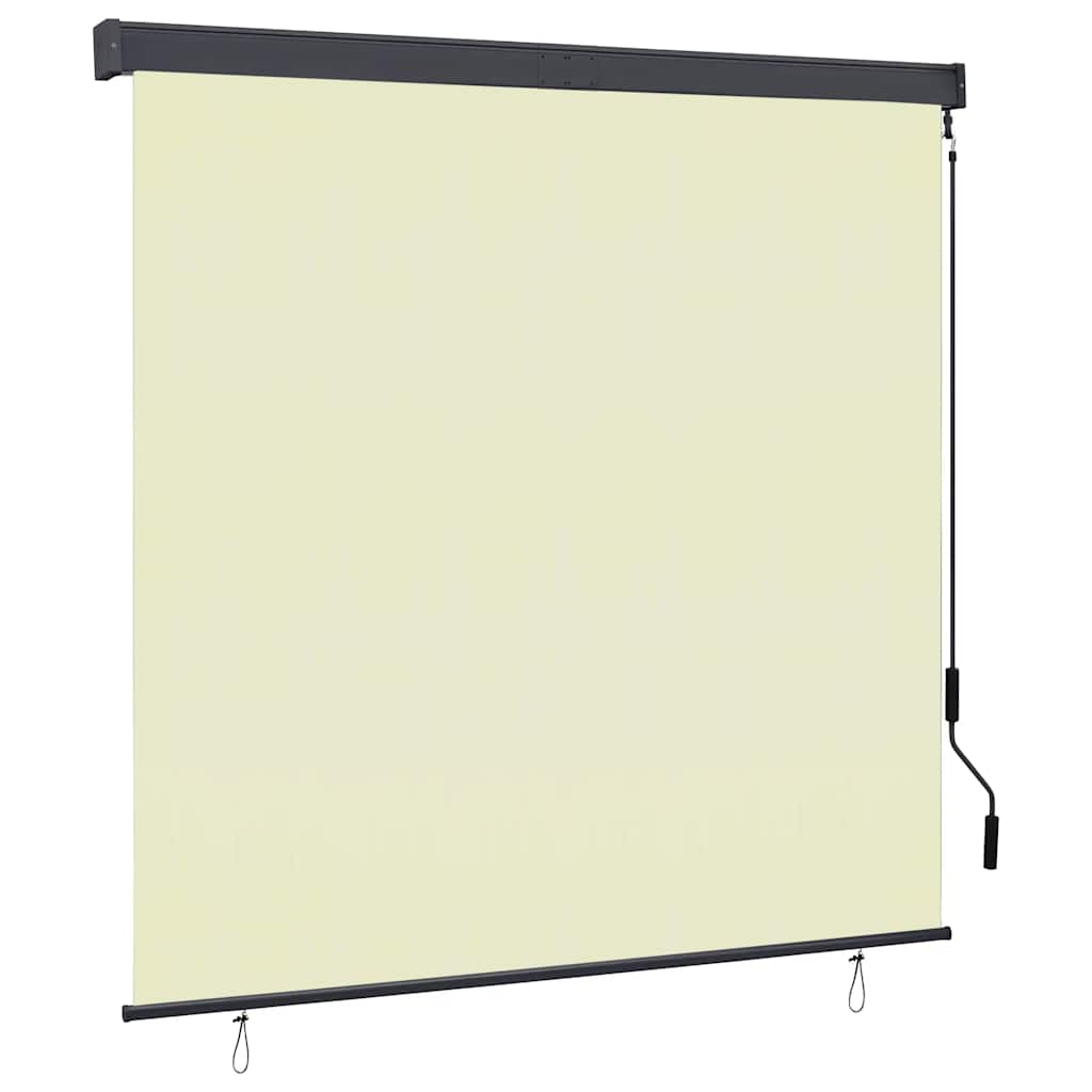 VidaXL store enrouleur extérieur 160x250 cm crème