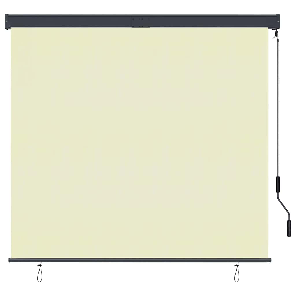 VidaXL store enrouleur extérieur 160x250 cm crème