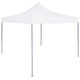 Vidaxl PartyTent pliable 3x3 m blanc en acier