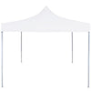 Vidaxl PartyTent pliable 3x3 m blanc en acier