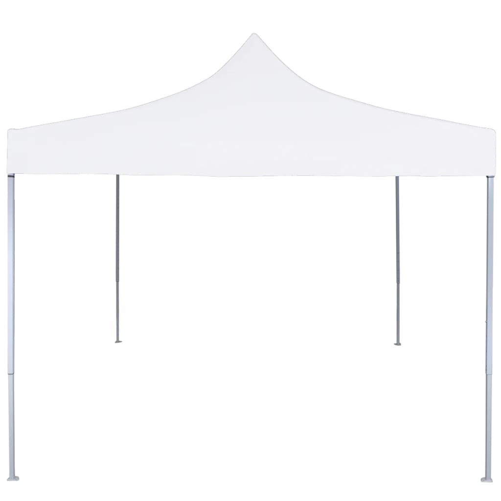 Vidaxl PartyTent pliable 3x3 m blanc en acier