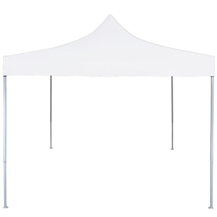 Vidaxl PartyTent pliable 3x3 m blanc en acier
