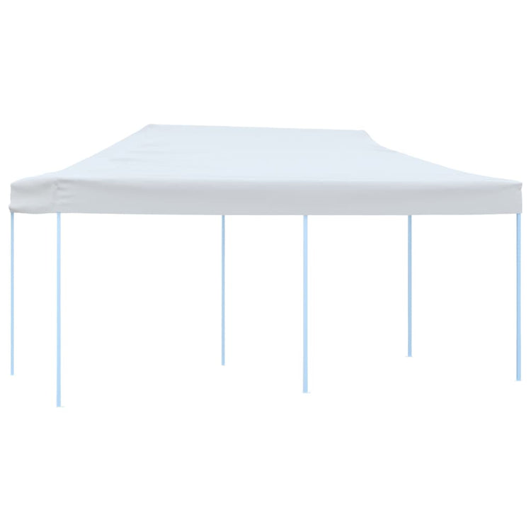 Vidaxl Partytent pop-up avec parois latérales 3x6 m en acier blanc