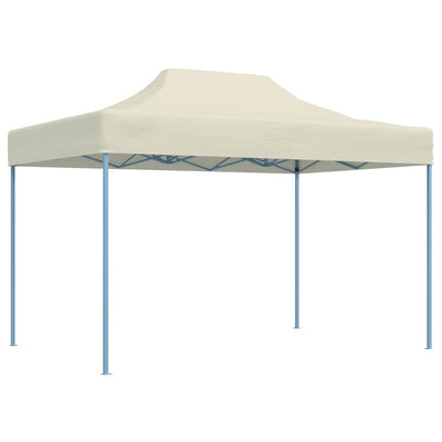 Vidaxl PartyTent pliable de 3x4 m crème en acier