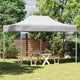 Vidaxl PartyTent pliable 3x4 m en acier blanc