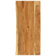 Vidaxl Washingin Sheet 114x52x4 cm ACACIAHOUIL SOLIDE