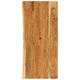 Vidaxl Washingin Sheet 140x52x3,8 cm ACACIAHOUIL SOLIDE