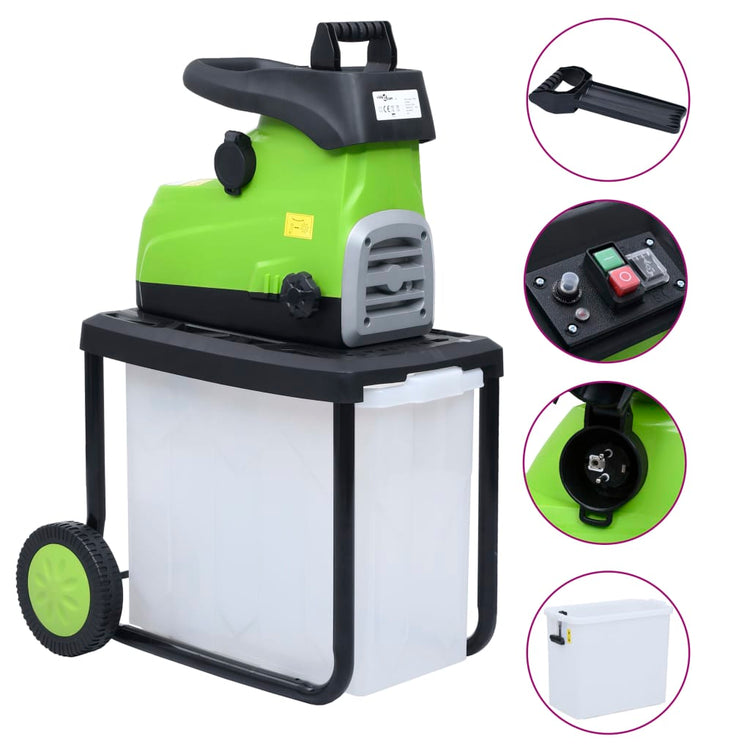 Étagères de jardin vidaxl électriques avec boîte collective 2800 W