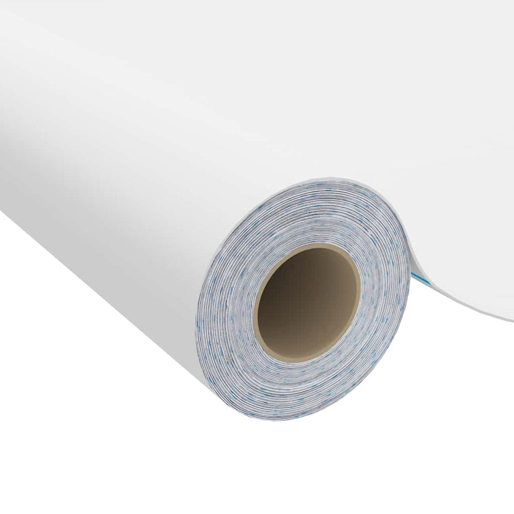 Vidaxl Meuble Huile auto-adhésive 500x90 cm PVC blanc
