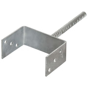 Vidaxl Ground Anchors 6 ST 14x6x30 cm en acier galvanisé en acier couleur - afbeelding 2
