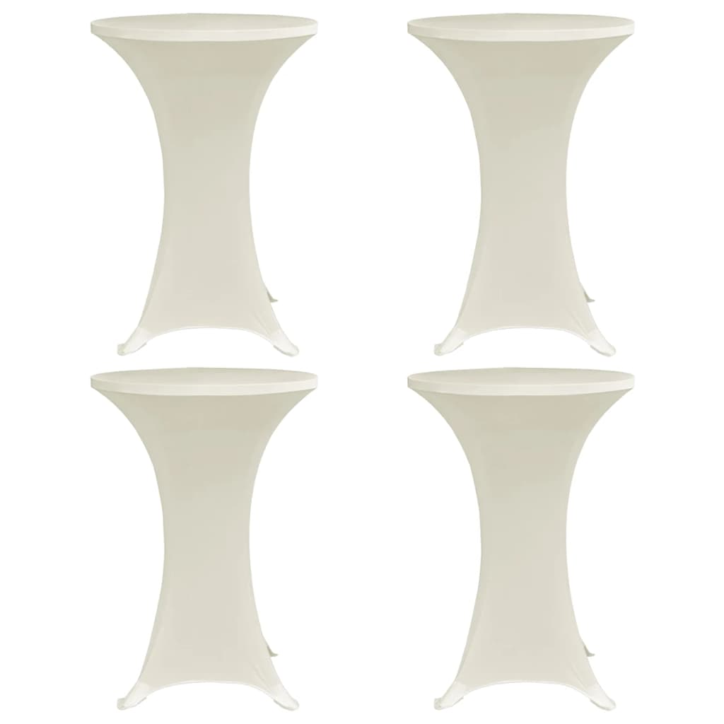 Vidaxl Table Table Couvre 4 ST Stretch Ø80 cm CRAME