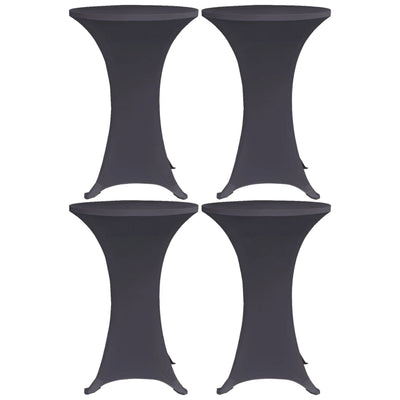Vidaxl Table Couper Stretch 4 ST 70 cm anthracite