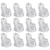 Couverture de chaise vidaxl pour le mariage 12 st blanc