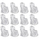 Couverture de chaise vidaxl pour le mariage 12 st blanc