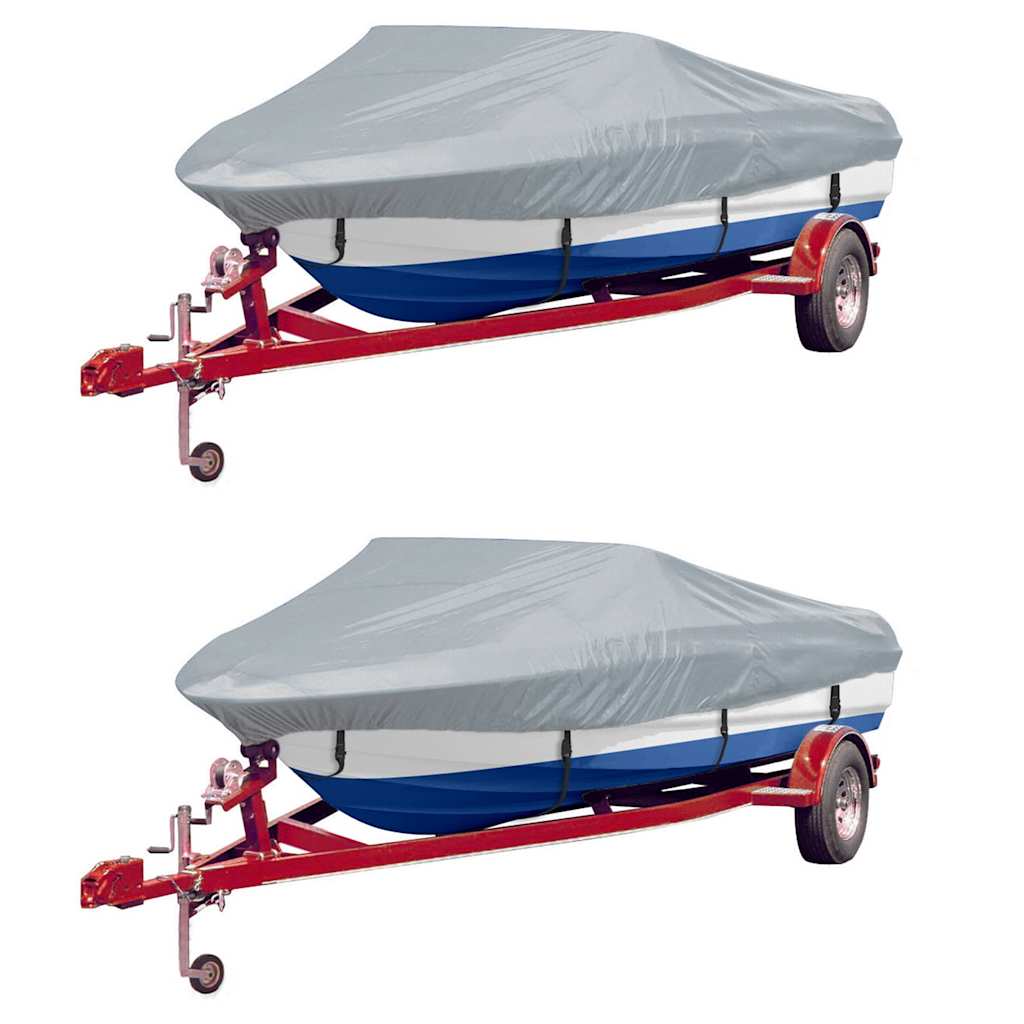 Vidaxl Boothos 2 ST 610-671X254 cm Gray
