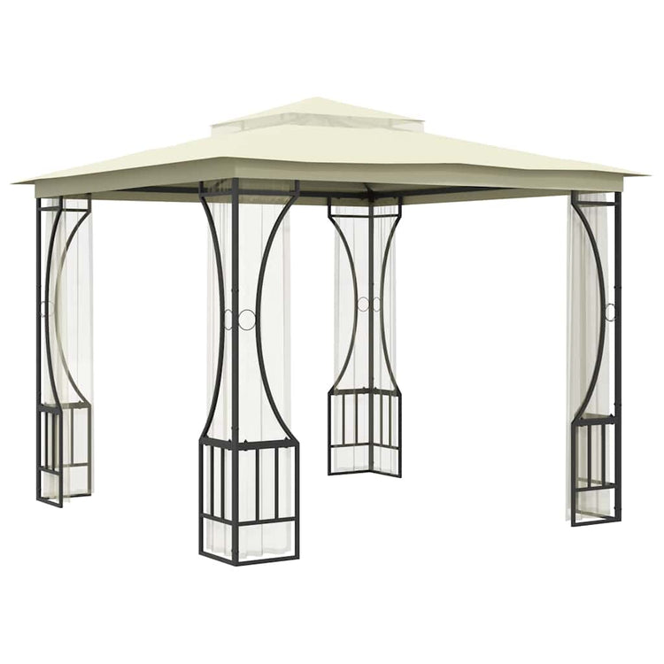 Arbor Vidaxl avec filets 300x300x265 cm -colored