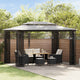 Vidaxl Arbor avec NETS 300x400x265 cm anthracite -colored
