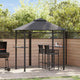 Vidaxl Barbecue Pavilion 240x150x255 cm Anthracite en acier