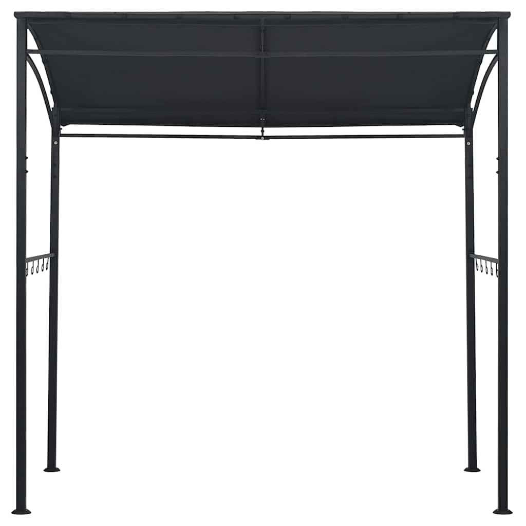 Vidaxl Barbecue Pavilion 215x150x220 cm Anthracite en acier