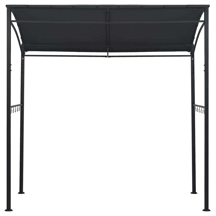 Vidaxl Barbecue Pavilion 215x150x220 cm Anthracite en acier