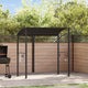 Vidaxl Barbecue Pavilion 215x150x220 cm Anthracite en acier