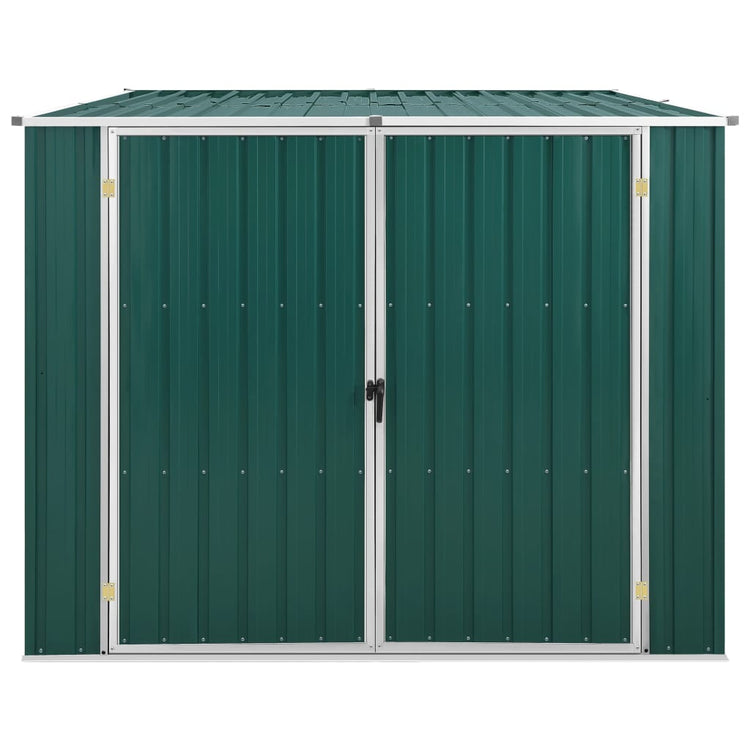 Vidaxl jardin hangar 195x198x159 cm galvanisé en acier vert