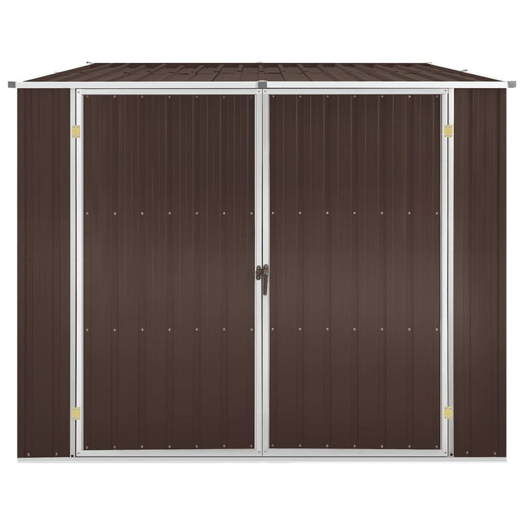 SHED JARDINE VIDAXL 195X198X159 CM GALVANISED SEED BRARN
