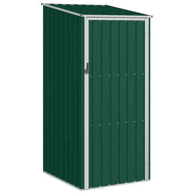 Vidaxl jardin hangar 87x98x159 cm en acier galvanisé vert