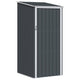 Vidaxl hangar de jardin 87x98x159 cm anthracite en acier galvanisé