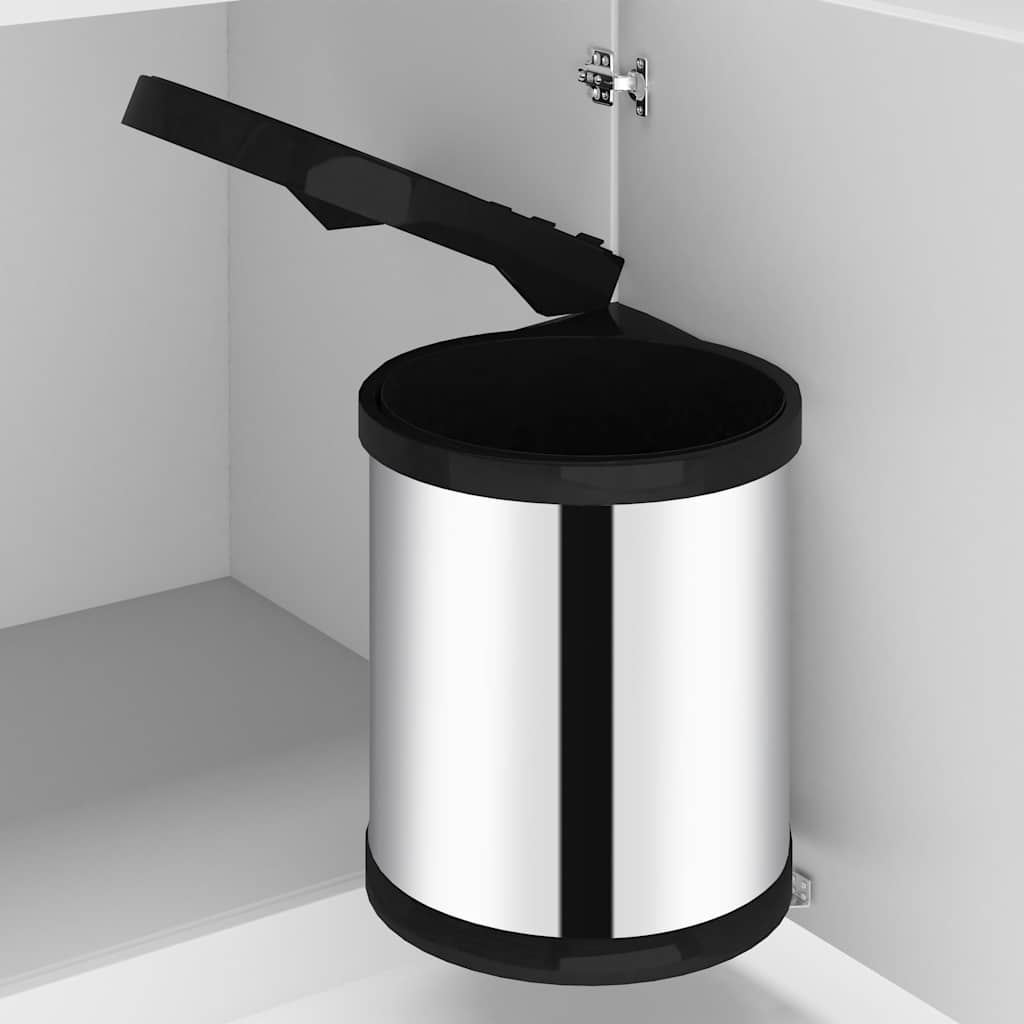 Vidaxl Kitchen rempli code acier inoxydable à 12 L