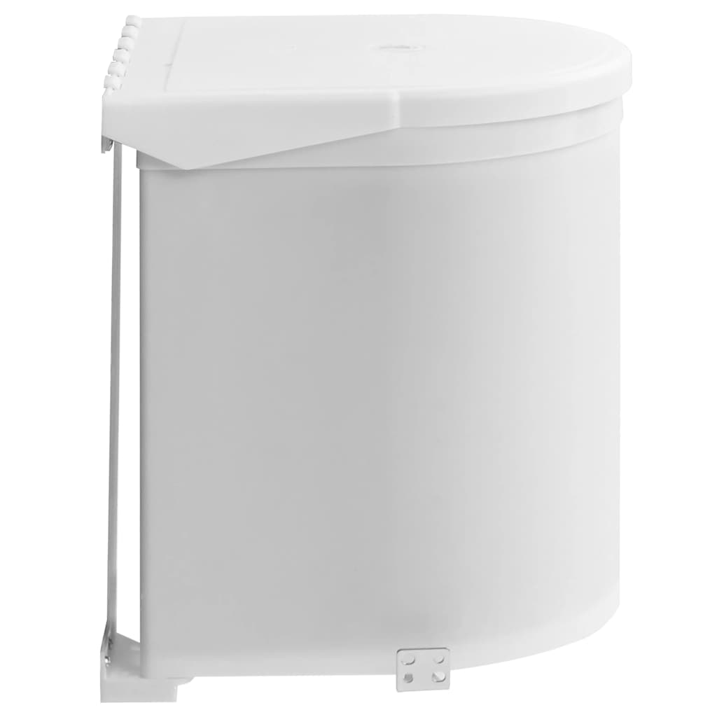 Vidaxl keukenvuilnisbak construit -in 12 l plastique