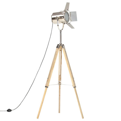 Lampadaire Vidaxl Driepoot 140 cm en bois de mangue solide