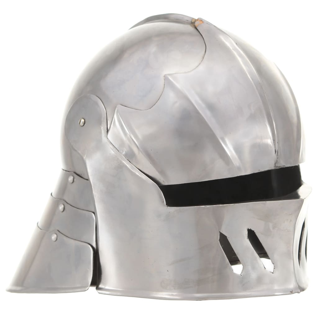 Vidaxl Ridderhelm Réplique médiévale en acier en acier coloré