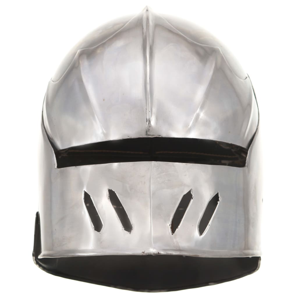 Vidaxl Ridderhelm Réplique médiévale en acier en acier coloré