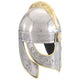 Vidaxl Beowulfhelm Replica Larp Steel Silver Colored