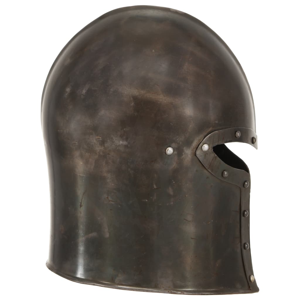 Vidaxl Ridderhelm Réplique médiévale en acier en acier coloré