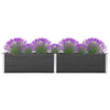 Vidaxl Planter surélevé 300x50x54 cm HKC Gray