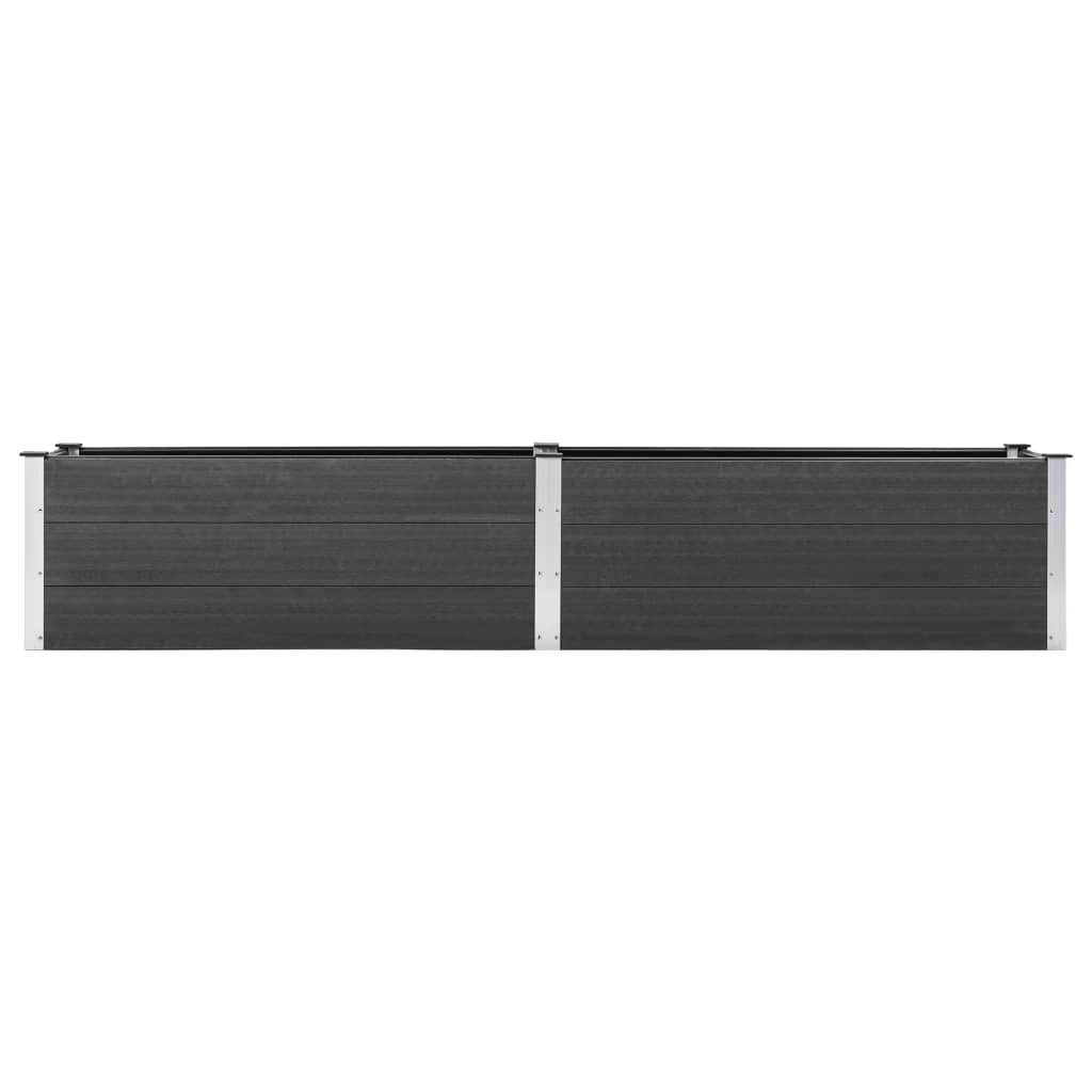 Vidaxl Planter surélevé 300x50x54 cm HKC Gray