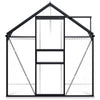 Vidaxl tuinkas avec cadre de base 4,75 m² anthracite en aluminium -colore