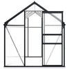 Vidaxl tuinkas avec cadre de base 5,89 m³ anthracite en aluminium -colore
